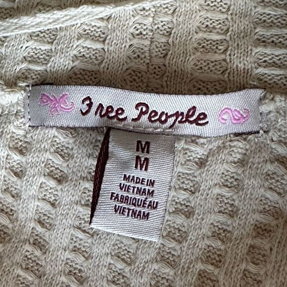 Free People Juicy Long Sleeve Top size M NWT - Picture 7 of 13